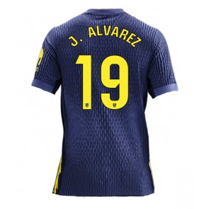 Atletico Madrid Julian Alvarez #19 Segunda Equipación 2025-26 Manga Corta